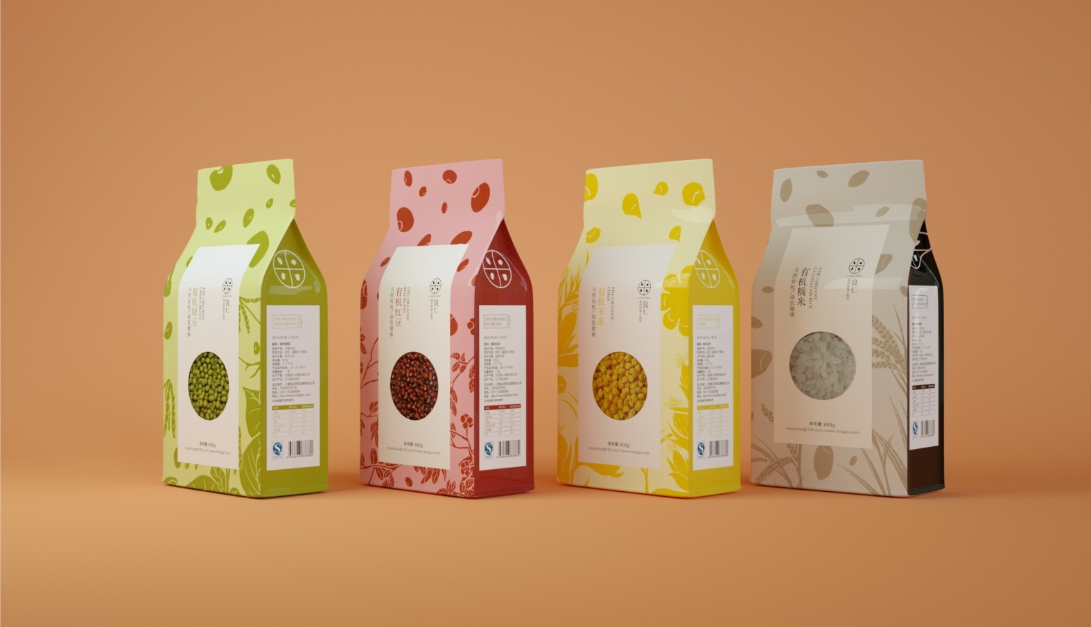 雜糧品牌包裝設計 融合傳統與現代的健康美學